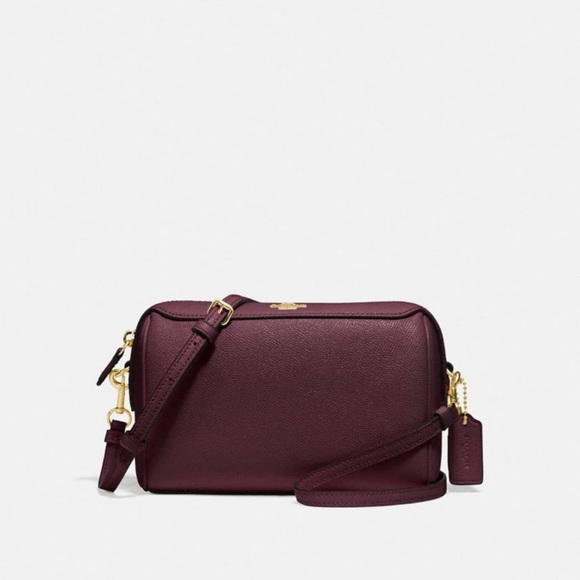 Coach Handbags - Coach | Mini Bennett Crossbody Raspberry Maroon Oxblood NWT